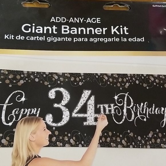 Nwt add any age giant banner kit - Picture 2 of 5